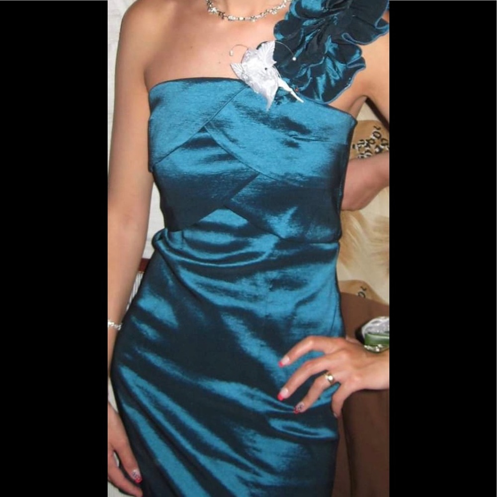 Satin formal/prom dress
